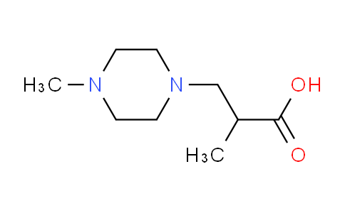 CAS No. 1048916-96-6, 2-methyl-3-(4-methylpiperazin-1-yl)propanoic acid