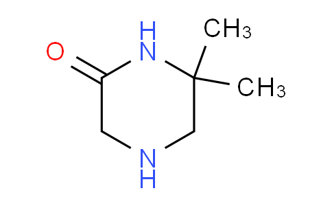 CAS No. 78551-34-5, 6,6-dimethylpiperazin-2-one