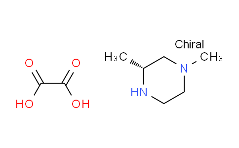 CAS No. 2173637-19-7, (3R)-1,3-dimethylpiperazine;oxalic acid