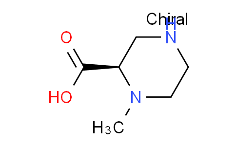 CAS No. 2165824-72-4, (2R)-1-methylpiperazine-2-carboxylic acid