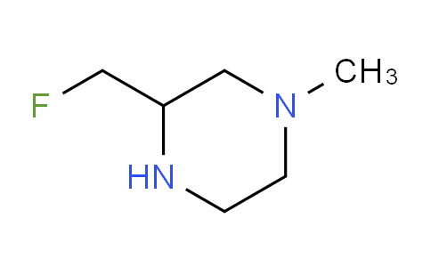 CAS No. 1546502-48-0, 3-(fluoromethyl)-1-methyl-piperazine
