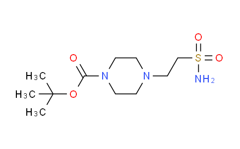 CAS No. 1354952-77-4, tert-butyl 4-(2-sulfamoylethyl)piperazine-1-carboxylate