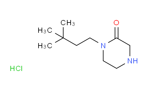 CAS No. 1423034-59-6, 1-(3,3-dimethylbutyl)piperazin-2-one hydrochloride