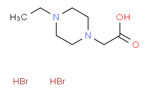 CAS No. 1197656-52-2, 2-(4-ethylpiperazin-1-yl)acetic acid;dihydrobromide