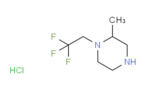CAS No. 1423034-62-1, 2-methyl-1-(2,2,2-trifluoroethyl)piperazine;hydrochloride