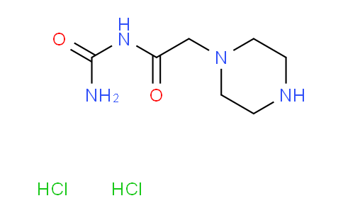 CAS No. 1171057-30-9, N-carbamoyl-2-piperazin-1-yl-acetamide;dihydrochloride