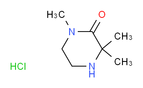 CAS No. 1207877-86-8, 1,3,3-trimethylpiperazin-2-one;hydrochloride