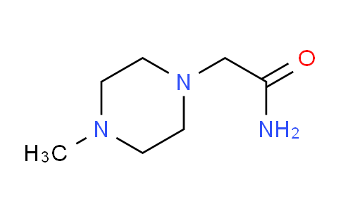 CAS No. 83808-21-3, 2-(4-methylpiperazin-1-yl)acetamide