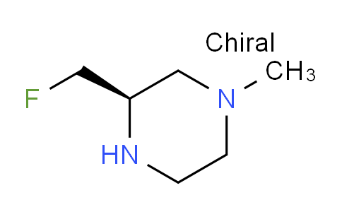 CAS No. 2387560-48-5, (3R)-3-(fluoromethyl)-1-methyl-piperazine