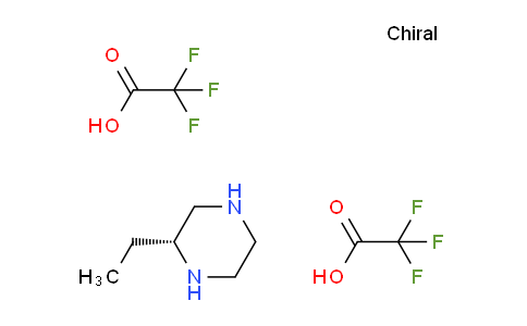 CAS No. 928025-46-1, (2R)-2-ethylpiperazine;bis(2,2,2-trifluoroacetic acid)