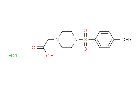 CAS No. 1171325-50-0, 2-[4-(p-tolylsulfonyl)piperazin-1-yl]acetic acid;hydrochloride