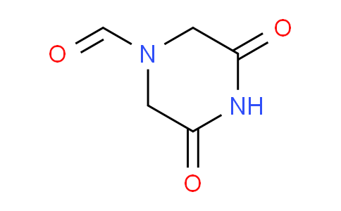 CAS No. 165824-59-9, 3,5-dioxopiperazine-1-carbaldehyde