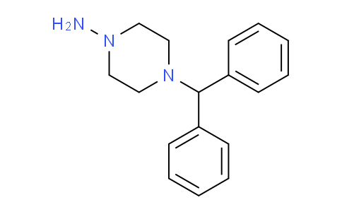 CAS No. 1698-31-3, 4-(diphenylmethyl)piperazin-1-amine
