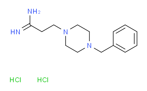 CAS No. 1269151-58-7, 3-(4-benzylpiperazin-1-yl)propanamidine;dihydrochloride