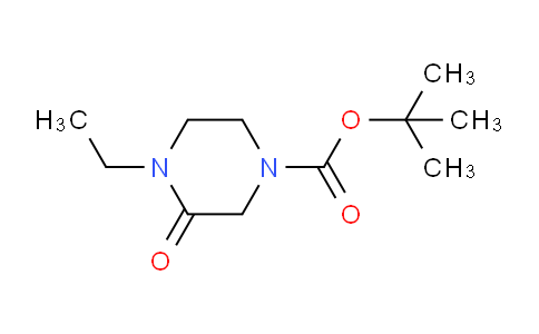 CAS No. 194350-95-3, tert-butyl 4-ethyl-3-oxopiperazine-1-carboxylate