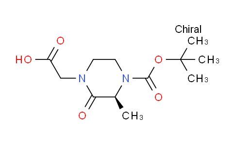 CAS No. 959571-65-4, (S)-2-(4-(tert-Butoxycarbonyl)-3-methyl-2-oxopiperazin-1-yl)acetic acid