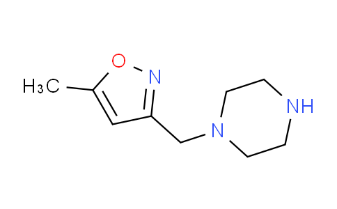 CAS No. 173850-51-6, 1-[(5-methylisoxazol-3-yl)methyl]piperazine