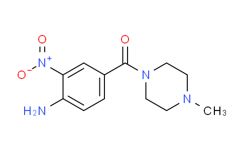 CAS No. 1160994-45-5, (4-amino-3-nitrophenyl)(4-methylpiperazin-1-yl)methanone