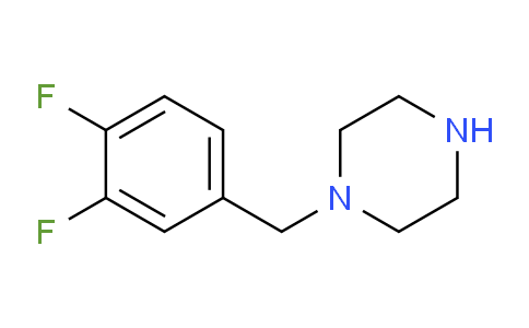 CAS No. 203860-01-9, 1-(3,4-difluorobenzyl)piperazine