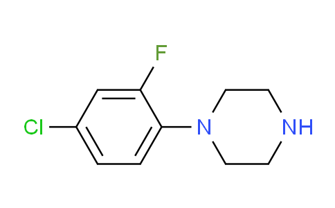 CAS No. 515160-75-5, 1-(4-chloro-2-fluorophenyl)piperazine