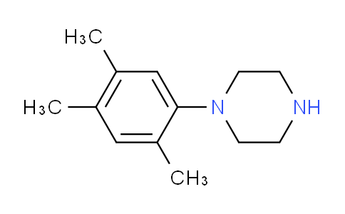 CAS No. 722491-58-9, 1-(2,4,5-trimethylphenyl)piperazine