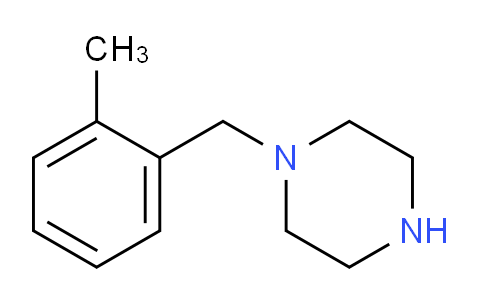 CAS No. 5321-47-1, 1-(2-methylbenzyl)piperazine