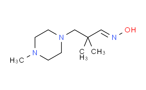 CAS No. 1119452-80-0, (1E)-2,2-dimethyl-3-(4-methylpiperazin-1-yl)propanal oxime
