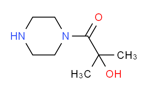 CAS No. 670252-63-8, 2-Hydroxy-2-methyl-1-(1-piperazinyl)-1-propanone