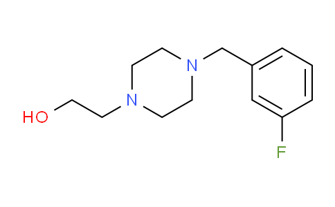CAS No. 215654-92-5, 2-[4-(3-Fluorobenzyl)-1-piperazinyl]ethanol