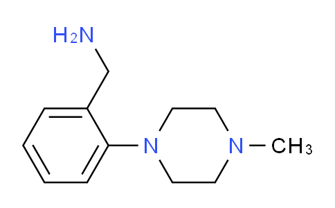 CAS No. 655256-68-1, (2-(4-methylpiperazin-1-yl)phenyl)methanamine
