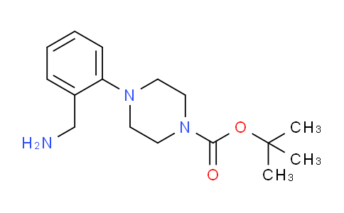 CAS No. 174855-53-9, 1-Boc-4-[2-(aminomethyl)phenyl]piperazine