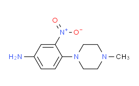 CAS No. 5367-67-9, 4-(4-Methyl-1-piperazinyl)-3-nitroaniline
