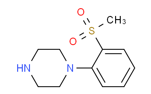 CAS No. 313490-26-5, 1-[2-(Methylsulphonyl)phenyl]piperazine