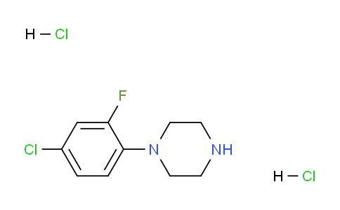 CAS No. 1215108-68-1, 1-(4-Chloro-2-fluorophenyl)piperazine Dihydrochloride