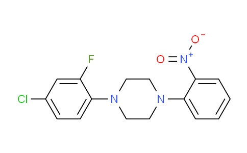 CAS No. 2006276-87-3, 1-(4-Chloro-2-fluorophenyl)-4-(2-nitrophenyl)piperazine