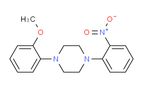 CAS No. 852465-45-3, 1-(2-Methoxyphenyl)-4-(2-nitrophenyl)piperazine