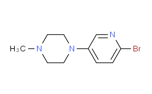 CAS No. 879488-53-6, 1-(6-Bromo-3-pyridyl)-4-methylpiperazine