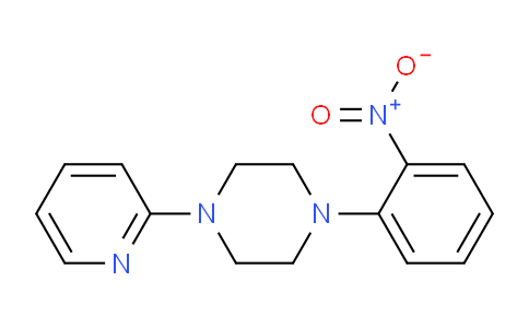 CAS No. 923789-54-2, 1-(2-Nitrophenyl)-4-(2-pyridyl)piperazine
