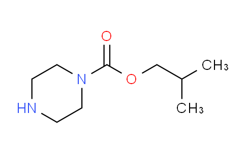 CAS No. 23672-96-0, isobutyl piperazine-1-carboxylate