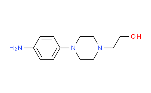 CAS No. 5521-39-1, 2-(4-(4-aminophenyl)piperazin-1-yl)ethan-1-ol