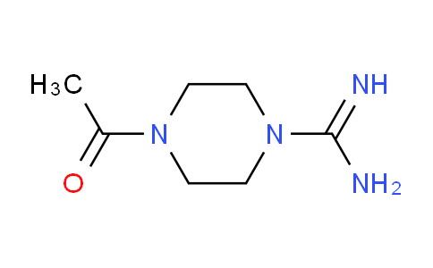 CAS No. 62122-70-7, 4-acetylpiperazine-1-carboximidamide