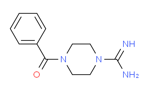 CAS No. 61887-54-5, 4-benzoylpiperazine-1-carboximidamide