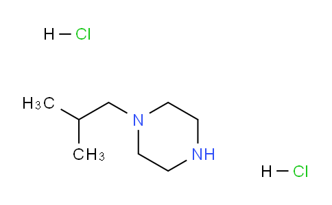 CAS No. 33174-08-2, 1-isobutylpiperazine dihydrochloride