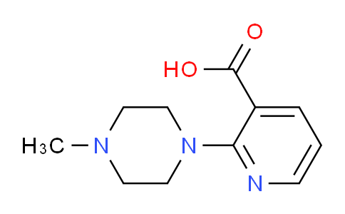 CAS No. 38029-97-9, 2-(4-methylpiperazin-1-yl)nicotinic acid