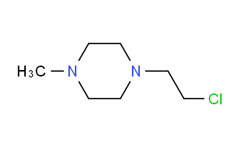 CAS No. 39123-20-1, 1-(2-chloroethyl)-4-methylpiperazine