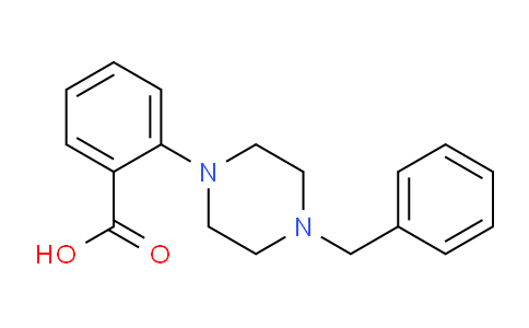 CAS No. 494782-67-1, 2-(4-benzylpiperazin-1-yl)benzoic acid