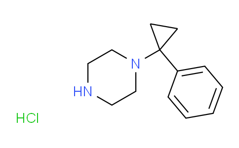 CAS No. 1346808-46-5, 1-(1-phenylcyclopropyl)piperazine hydrochloride