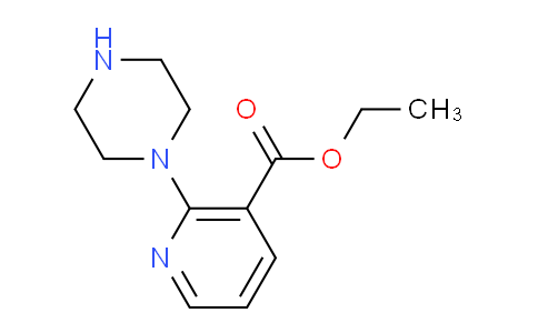 CAS No. 154315-70-5, ethyl 2-(piperazin-1-yl)nicotinate