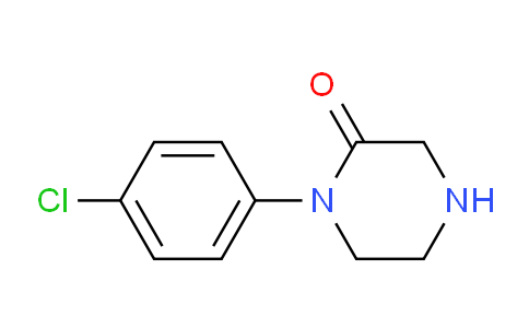 CAS No. 55083-85-7, 1-(4-chlorophenyl)piperazin-2-one