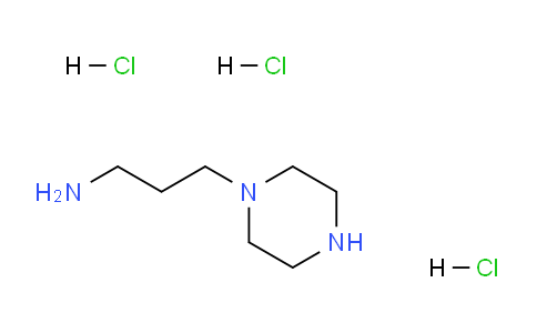 CAS No. 52198-67-1, 3-(piperazin-1-yl)propan-1-amine trihydrochloride